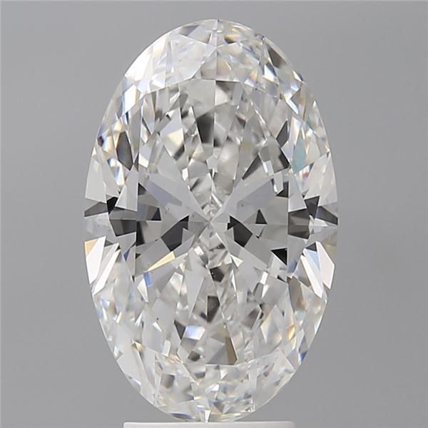 4.08 ct. oval Lab Grown Diamond front image