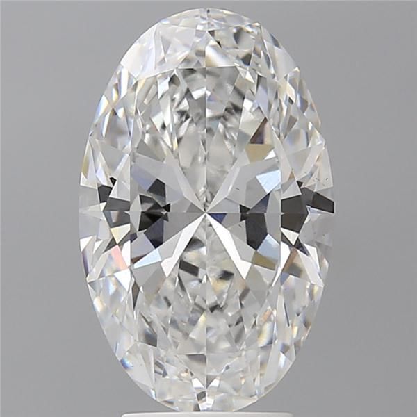 4.08 ct. oval Lab Grown Diamond front image