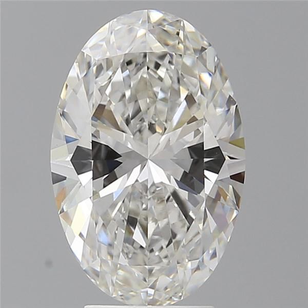 4.08 ct. oval Lab Grown Diamond front image