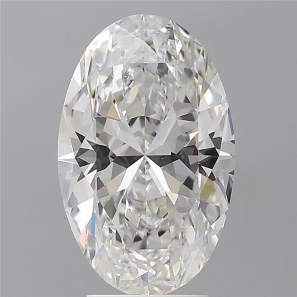 4.08 ct. oval Lab Grown Diamond front image