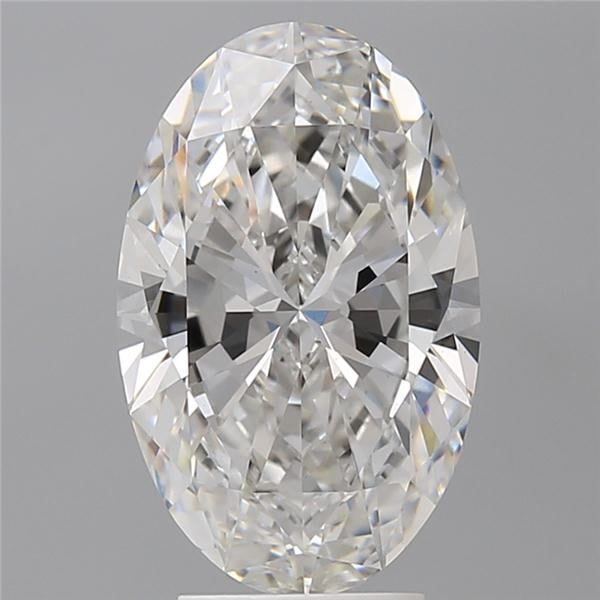 4.09 ct. oval Lab Grown Diamond front image