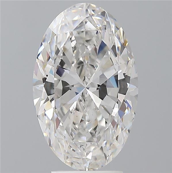 4.09 ct. oval Lab Grown Diamond front image