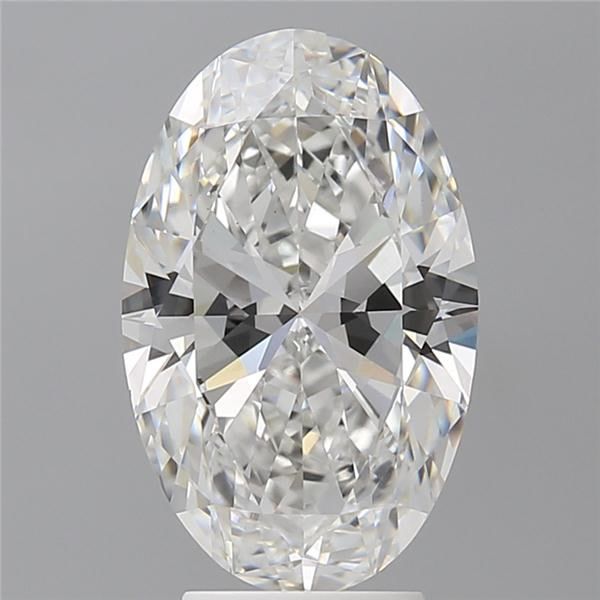 4.09 ct. oval Lab Grown Diamond front image