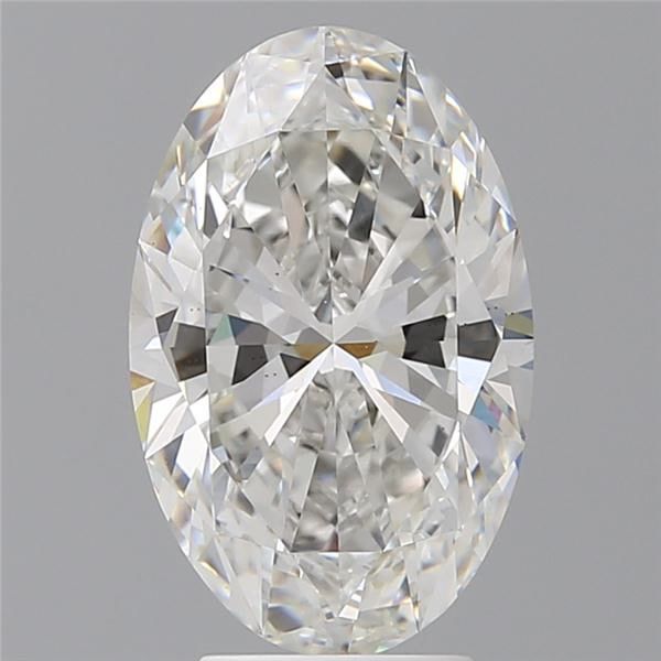 4.09 ct. oval Lab Grown Diamond front image