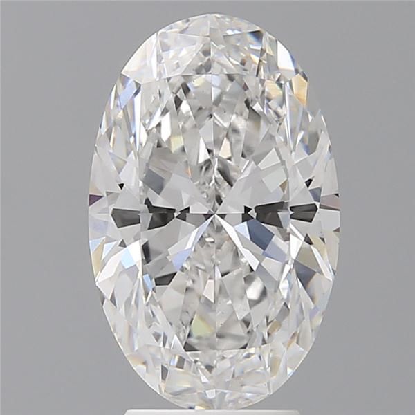 4.02 ct. oval Lab Grown Diamond front image