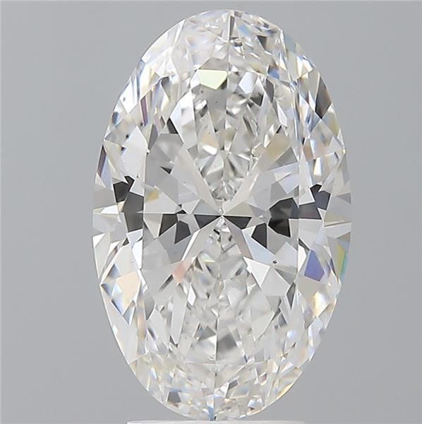 4.04 ct. oval Lab Grown Diamond front image
