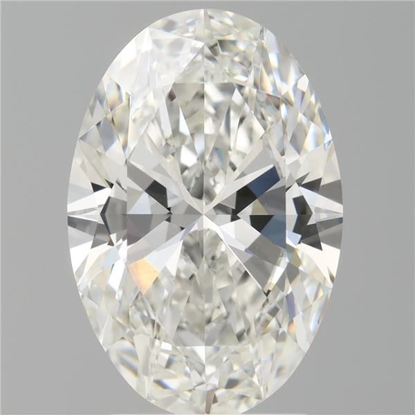 3.04 ct. oval Lab Grown Diamond front image