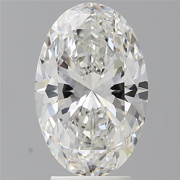 3.57 ct. oval Lab Grown Diamond front image