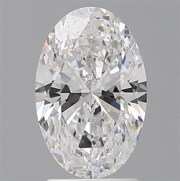 2.07 ct. oval Lab Grown Diamond front image
