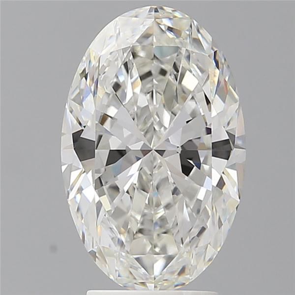 3.56 ct. oval Lab Grown Diamond front image