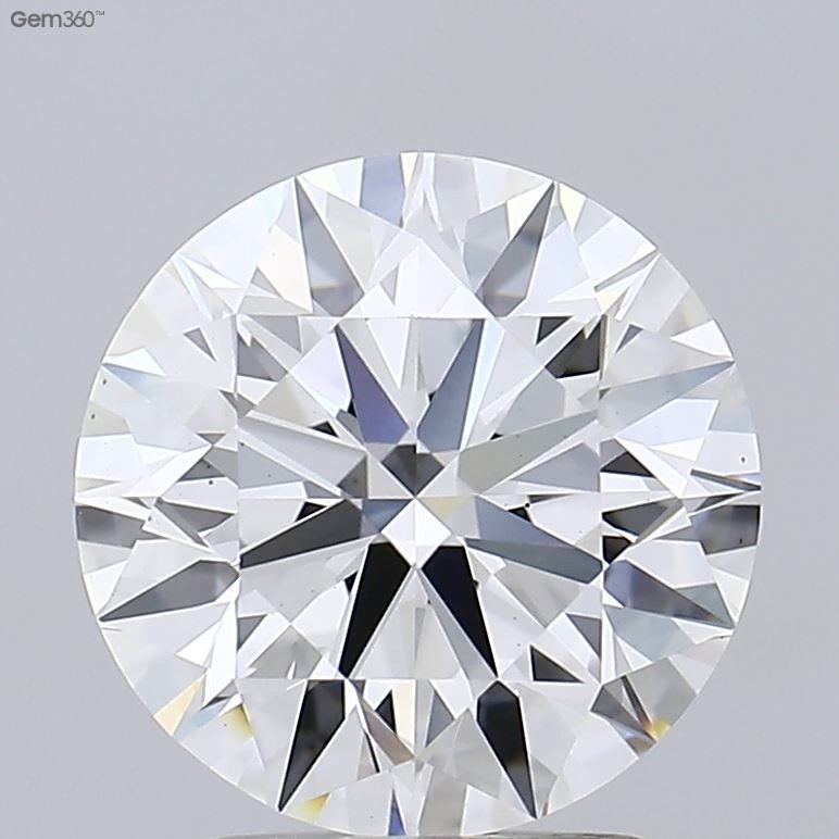 2.72 ct. round Lab Grown Diamond front image