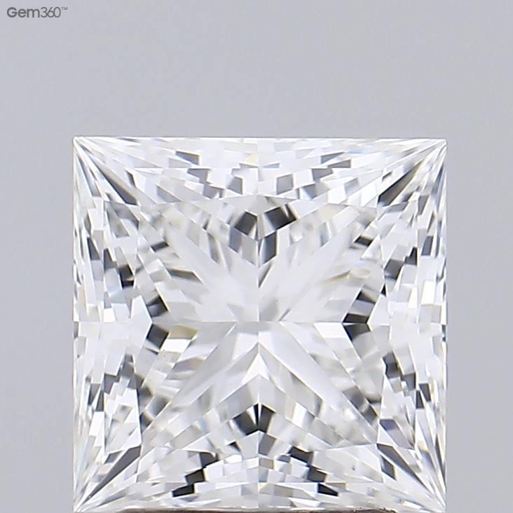 5.55 ct. princess Lab Grown Diamond front image