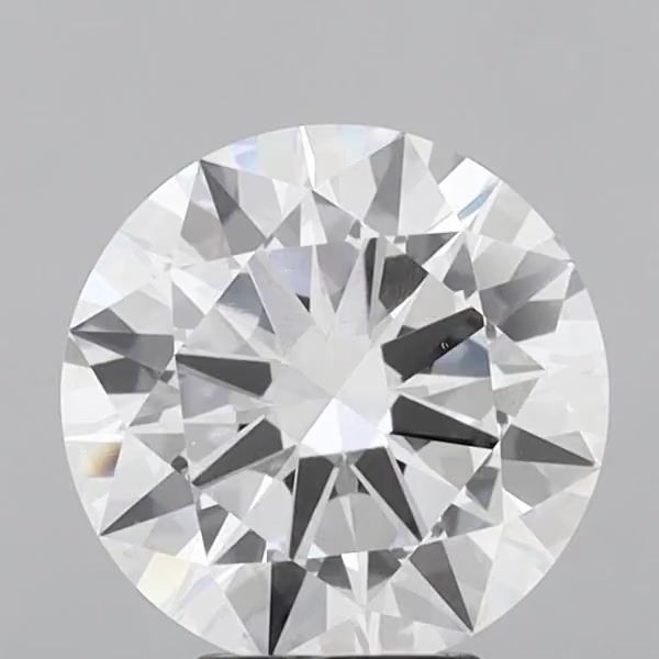 3.91 ct. round Lab Grown Diamond front image
