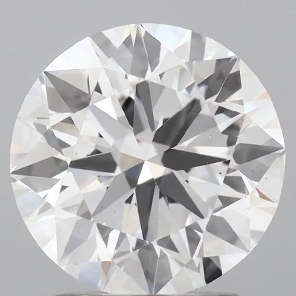 2.86 ct. round Lab Grown Diamond front image
