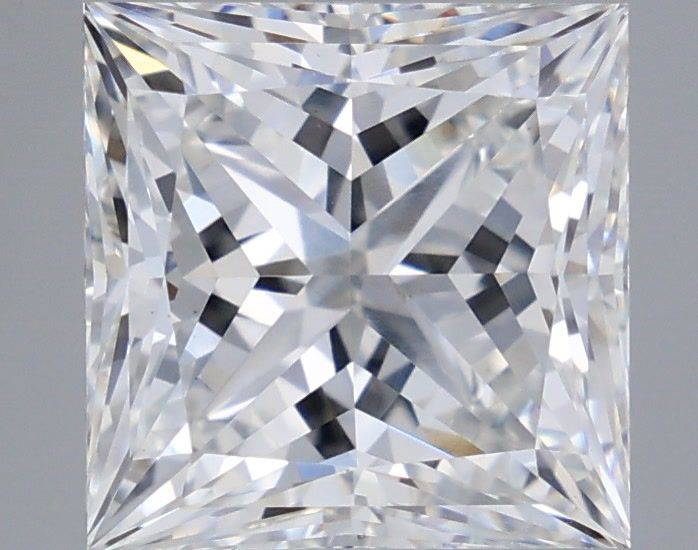 3.62 ct. princess Lab Grown Diamond front image