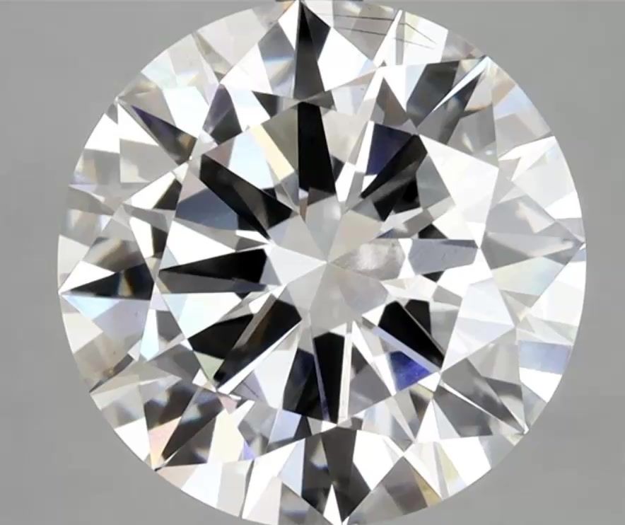4.58 ct. round Lab Grown Diamond front image