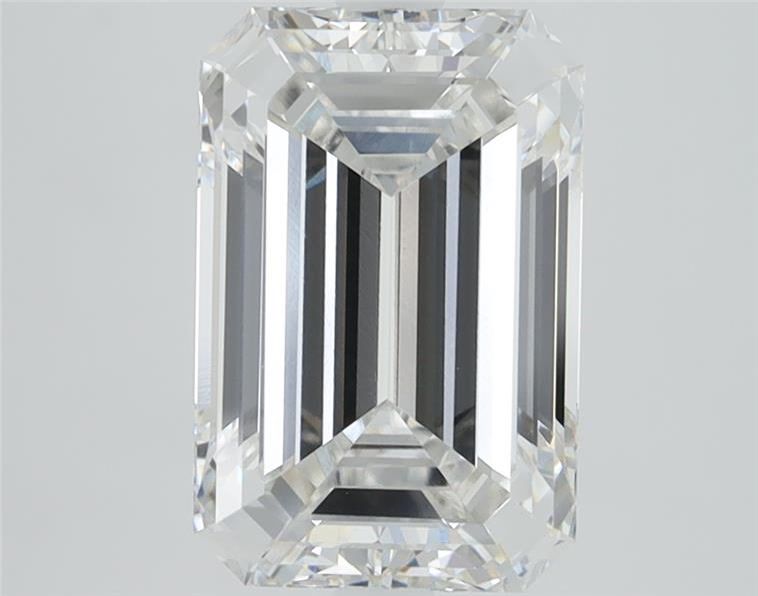 5.09 ct. emerald Lab Grown Diamond front image