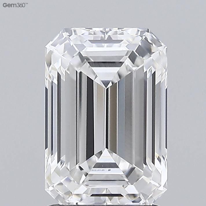 1.98 ct. emerald Lab Grown Diamond front image