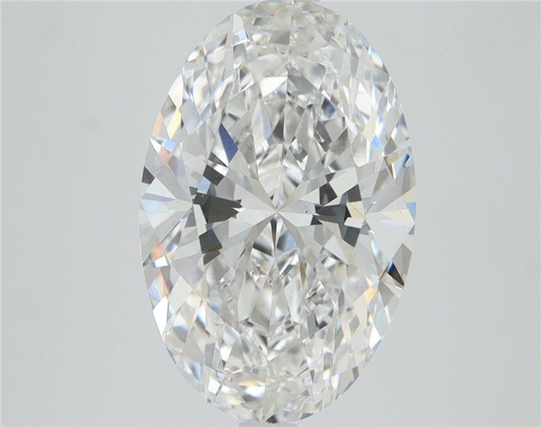 4.07 ct. oval Lab Grown Diamond front image