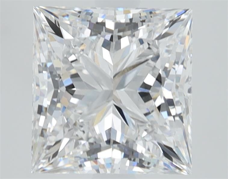 1.57 ct. princess Lab Grown Diamond front image