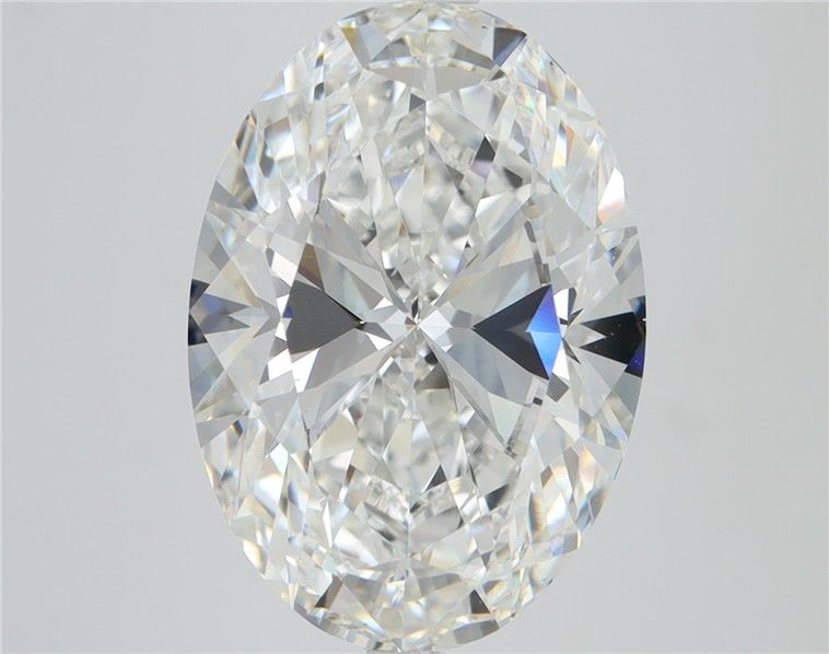 6.07 ct. oval Lab Grown Diamond front image