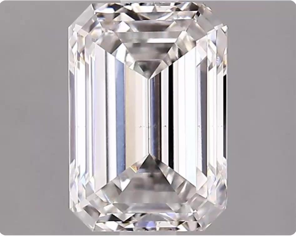2.20 ct. emerald Lab Grown Diamond front image