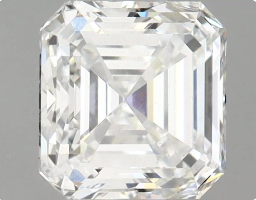 1.42 ct. asscher Lab Grown Diamond front image