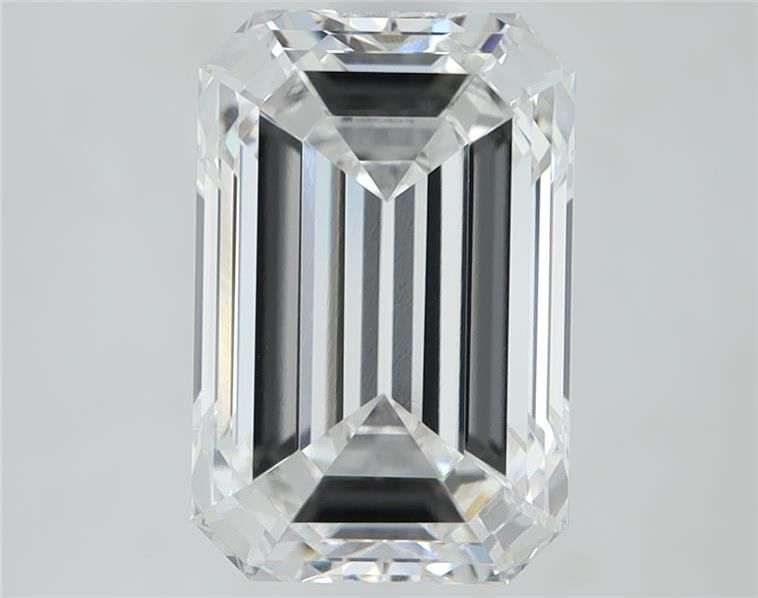 2.55 ct. emerald Lab Grown Diamond front image