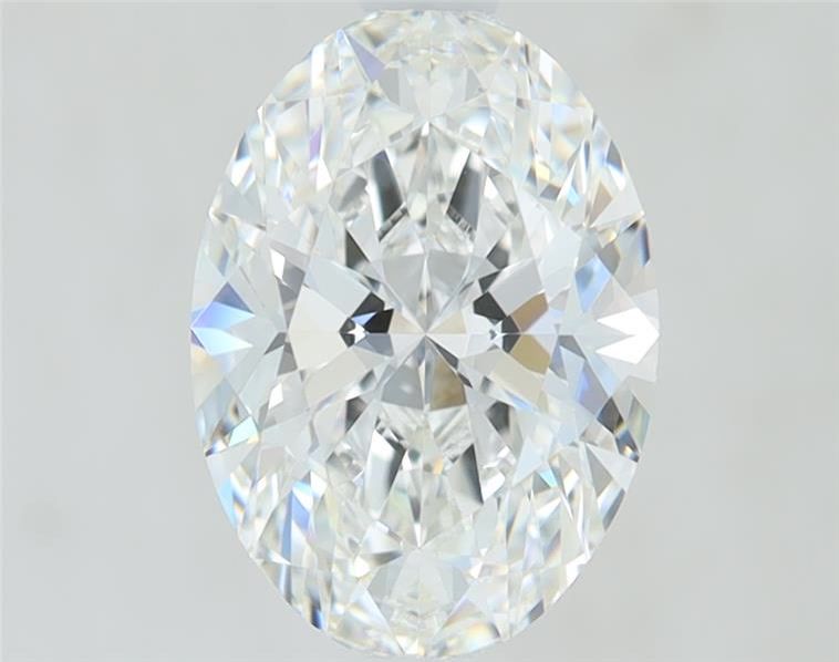 6.01 ct. oval Lab Grown Diamond front image