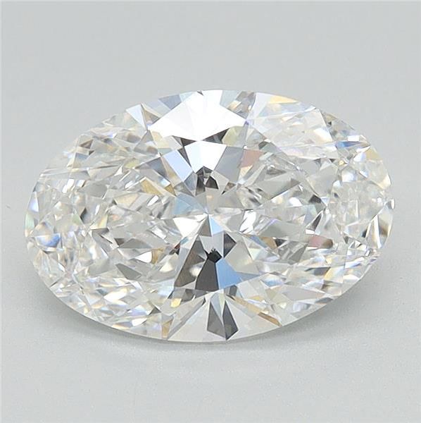4.05 ct. oval Lab Grown Diamond front image