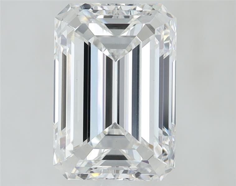 2.93 ct. emerald Lab Grown Diamond front image