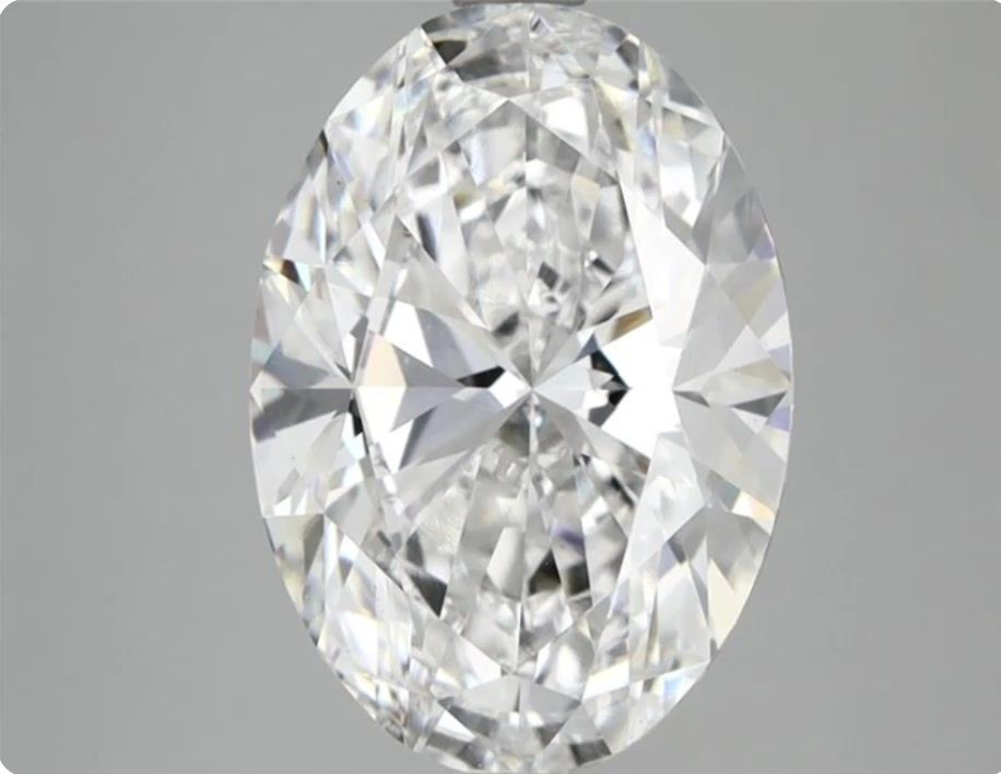 4.49 ct. oval Lab Grown Diamond front image