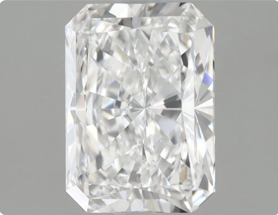1.65 ct. radiant Lab Grown Diamond front image