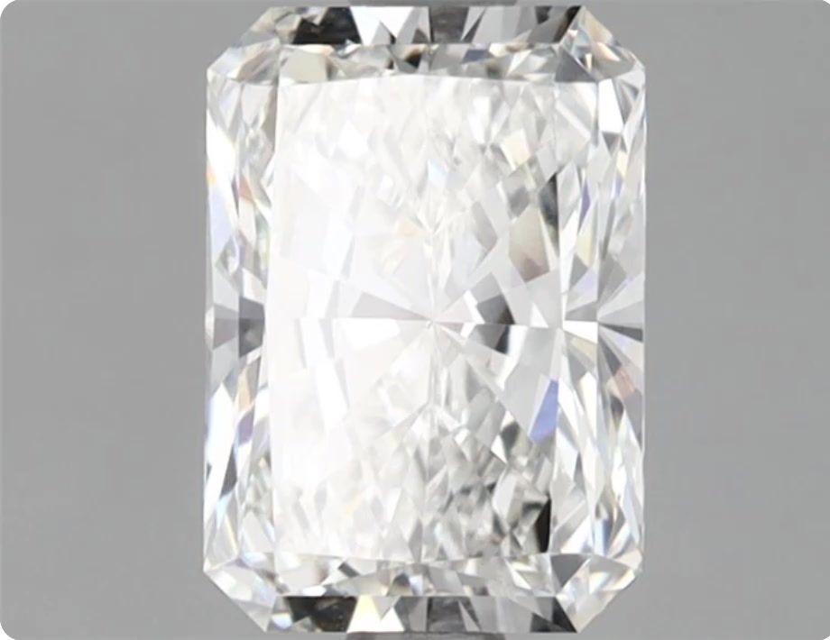 1.72 ct. radiant Lab Grown Diamond front image