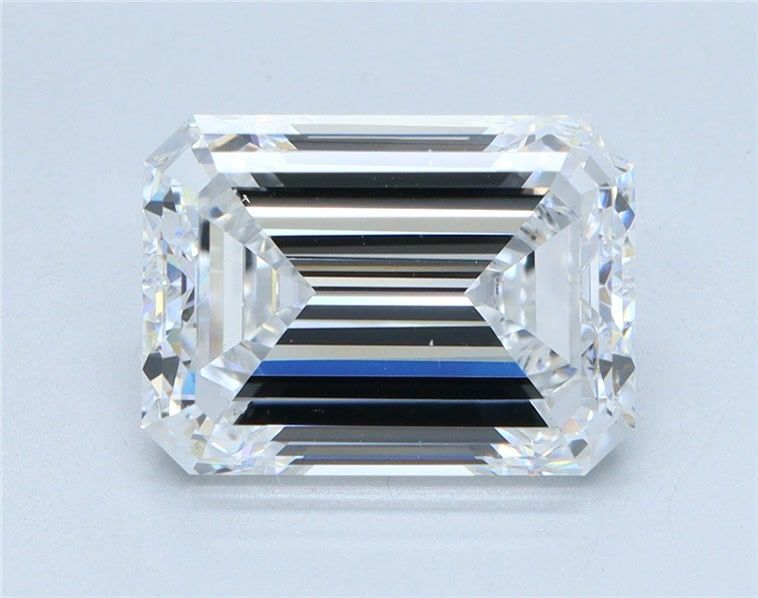 4.03 ct. emerald Lab Grown Diamond front image