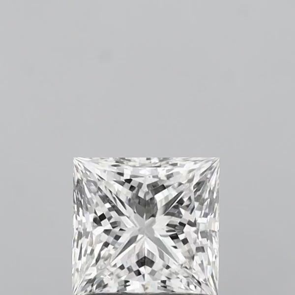 1.03 ct. princess Lab Grown Diamond front image