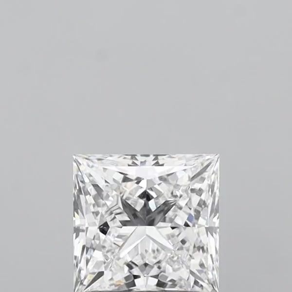 1.07 ct. princess Lab Grown Diamond front image