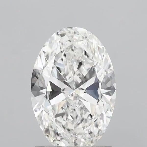 1.50 ct. oval Lab Grown Diamond front image