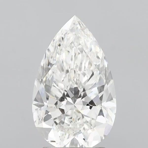 3.10 ct. pear Lab Grown Diamond front image