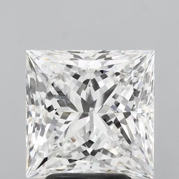 3.58 ct. princess Lab Grown Diamond front image