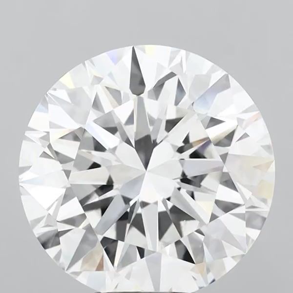 6.03 ct. round Lab Grown Diamond front image