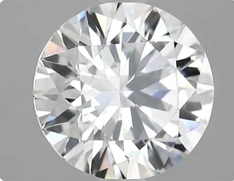 3.91 ct. round Lab Grown Diamond front image