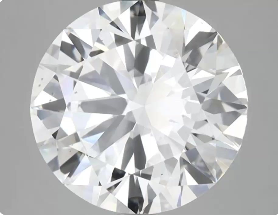 3.91 ct. round Lab Grown Diamond front image