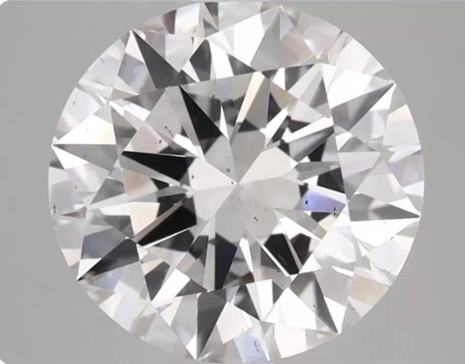 3.80 ct. round Lab Grown Diamond front image