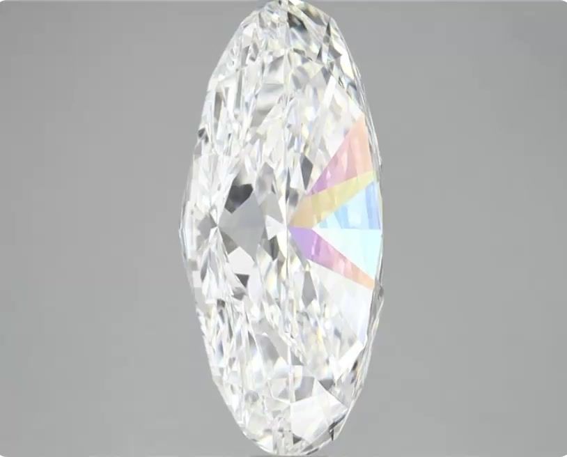 4.61 ct. oval Lab Grown Diamond front image