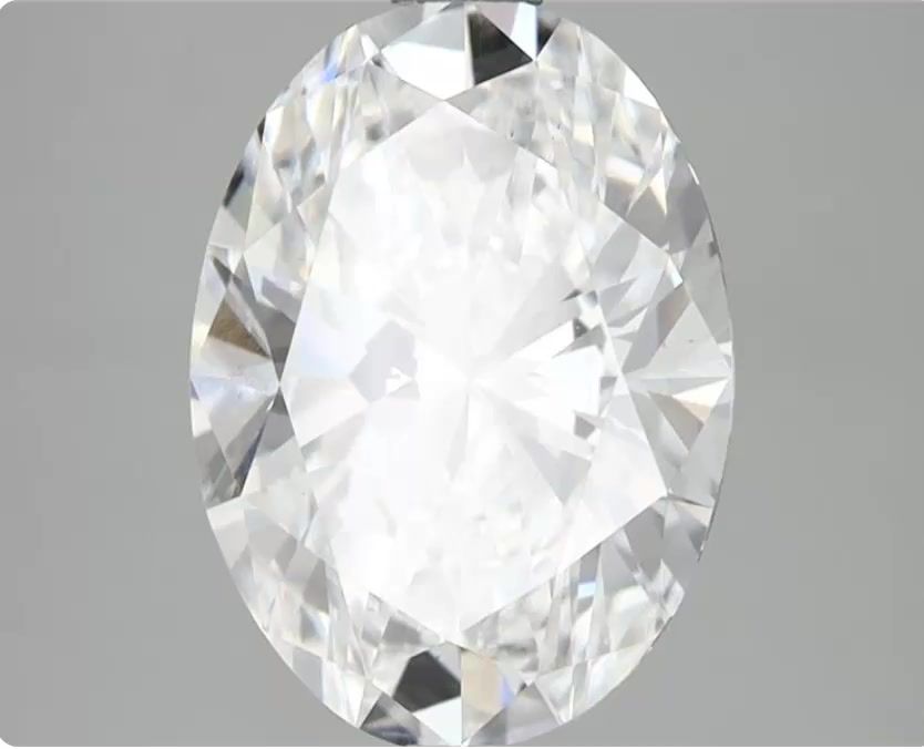 3.12 ct. oval Lab Grown Diamond front image