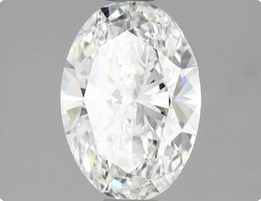 1.32 ct. oval Lab Grown Diamond front image