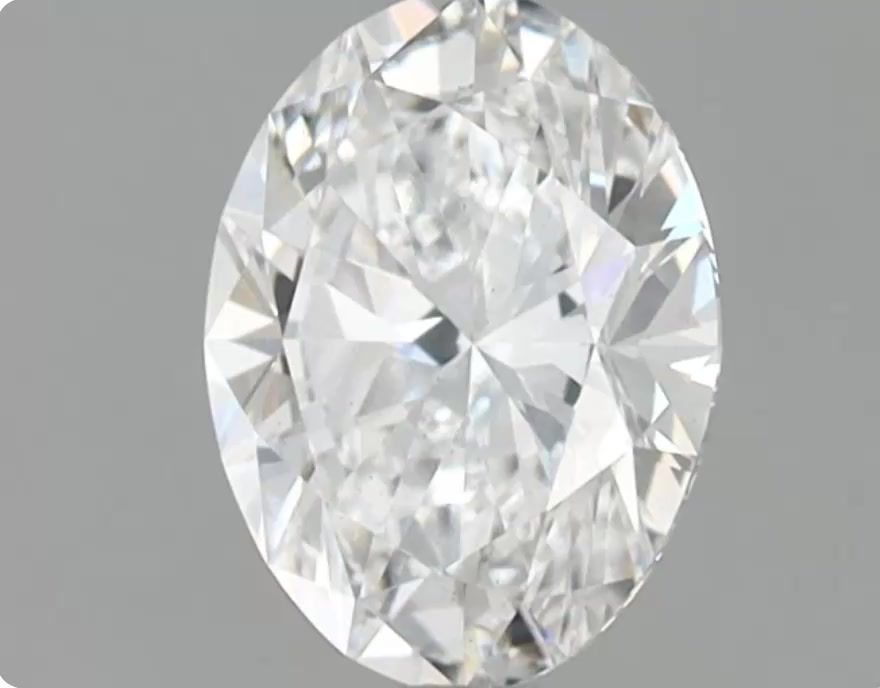 1.00 ct. oval Lab Grown Diamond front image