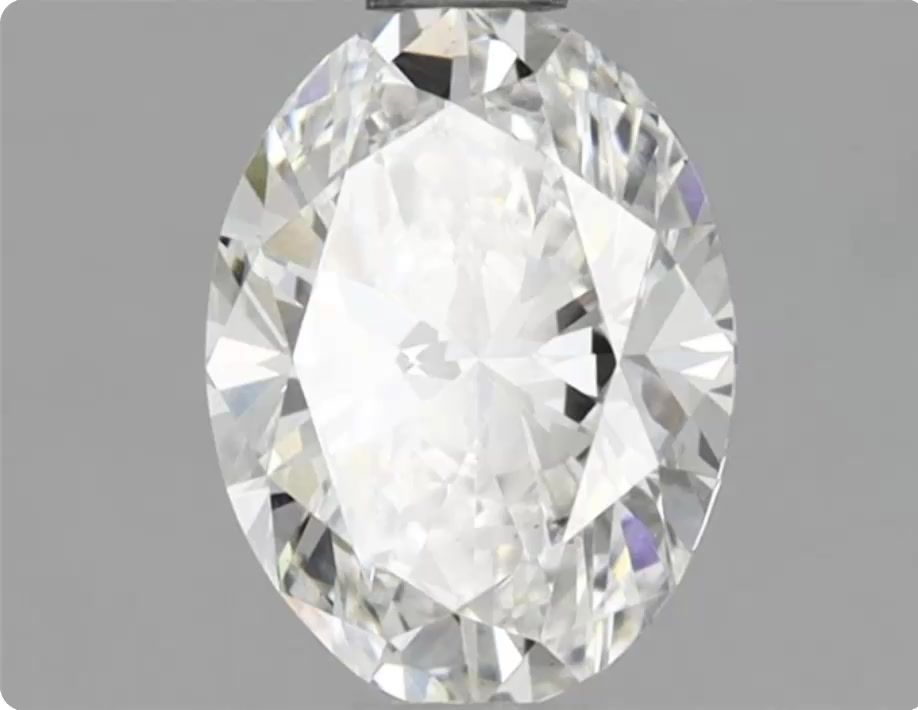 1.04 ct. oval Lab Grown Diamond front image