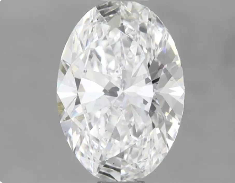 1.04 ct. oval Lab Grown Diamond front image